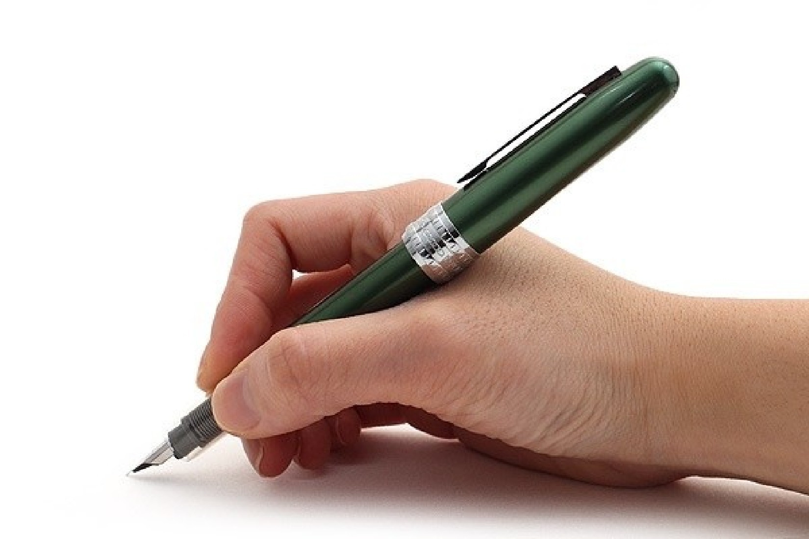 Platinum Plaisir Green Fountain Pen  PGB-1000