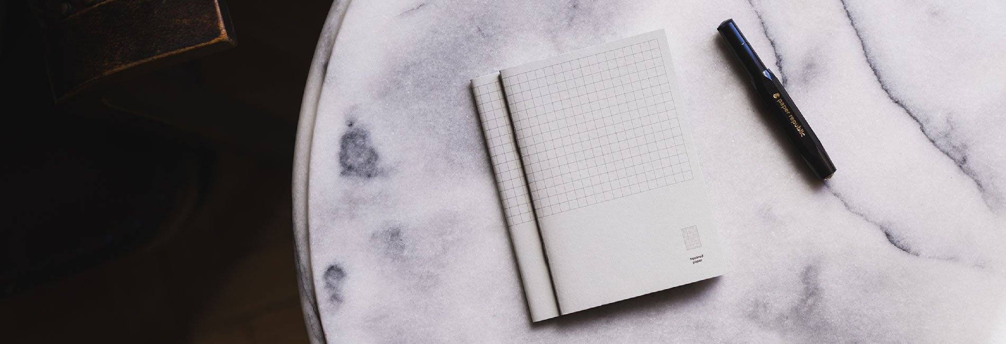 Paper Republic 2 x notebooks (pocket) squared