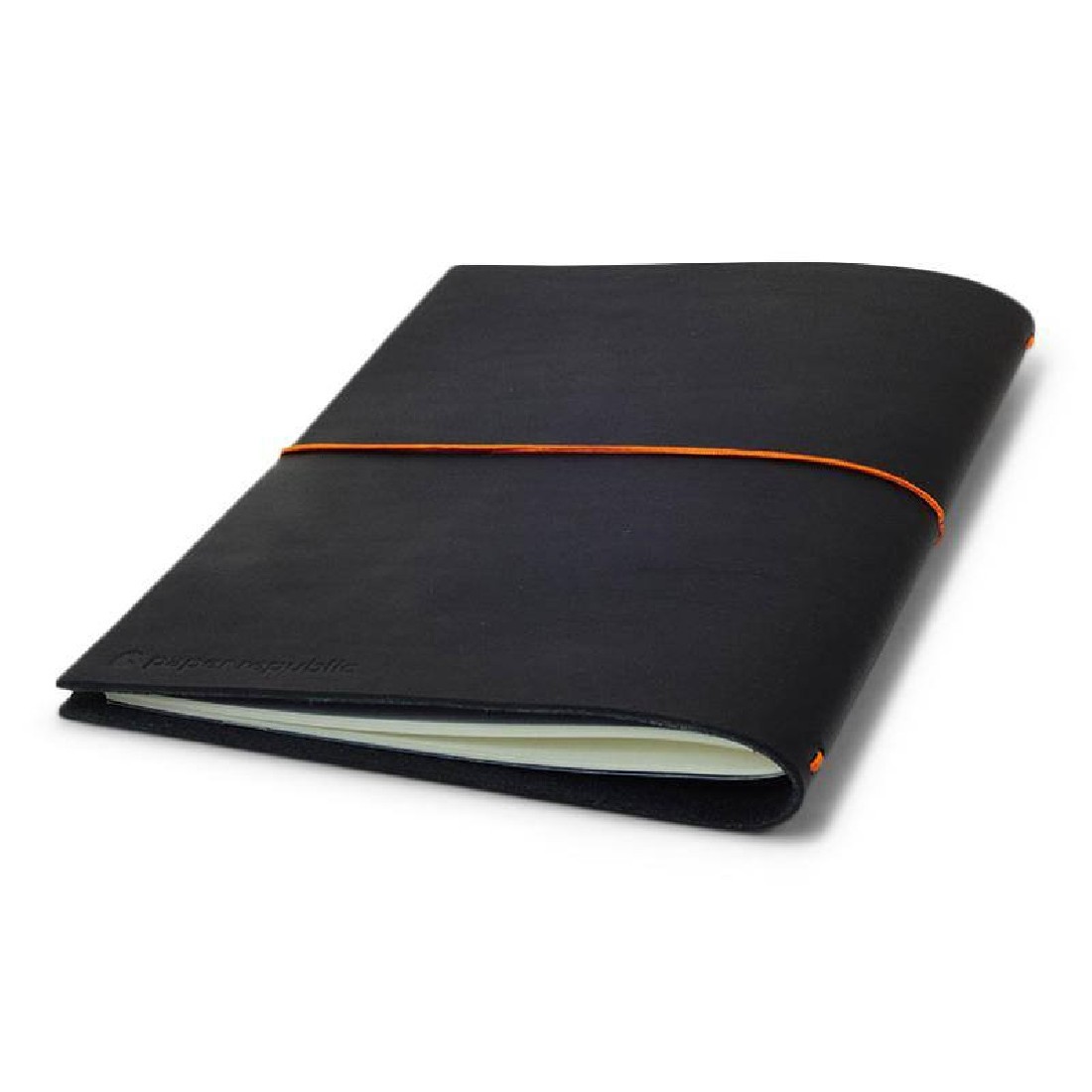 Paper Republic the writers  essentials [xl] black leather journal  kit