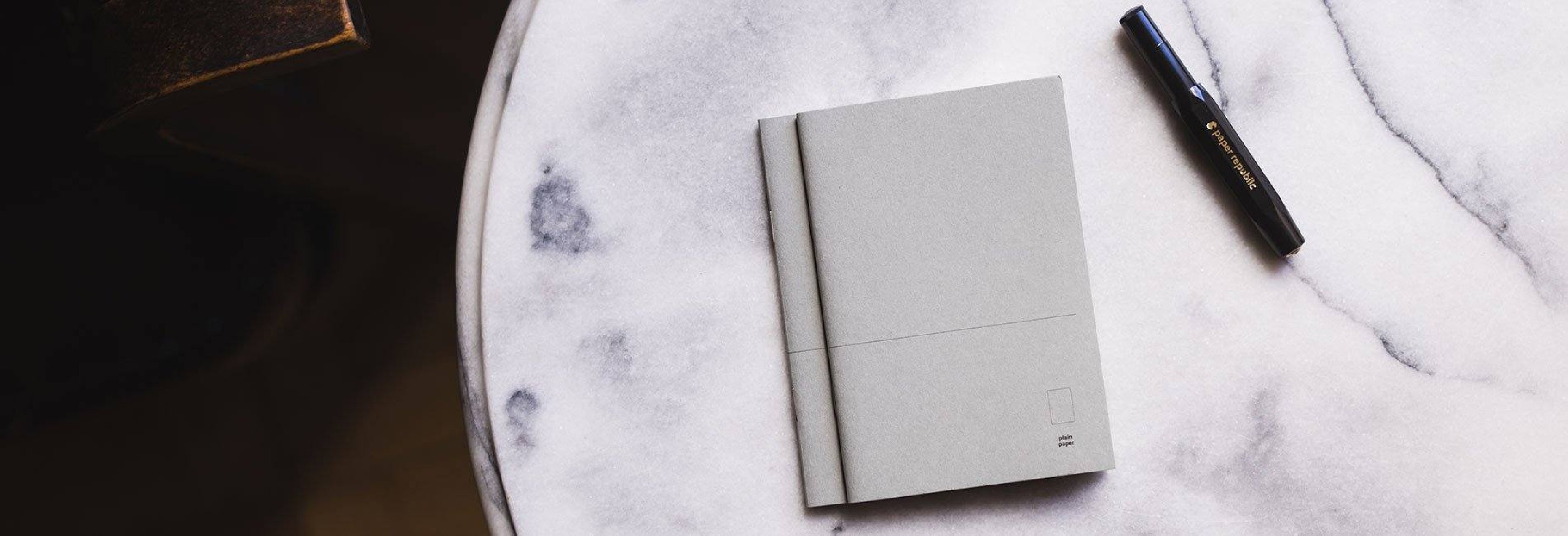 Paper Republic 2 x notebooks (pocket) plain