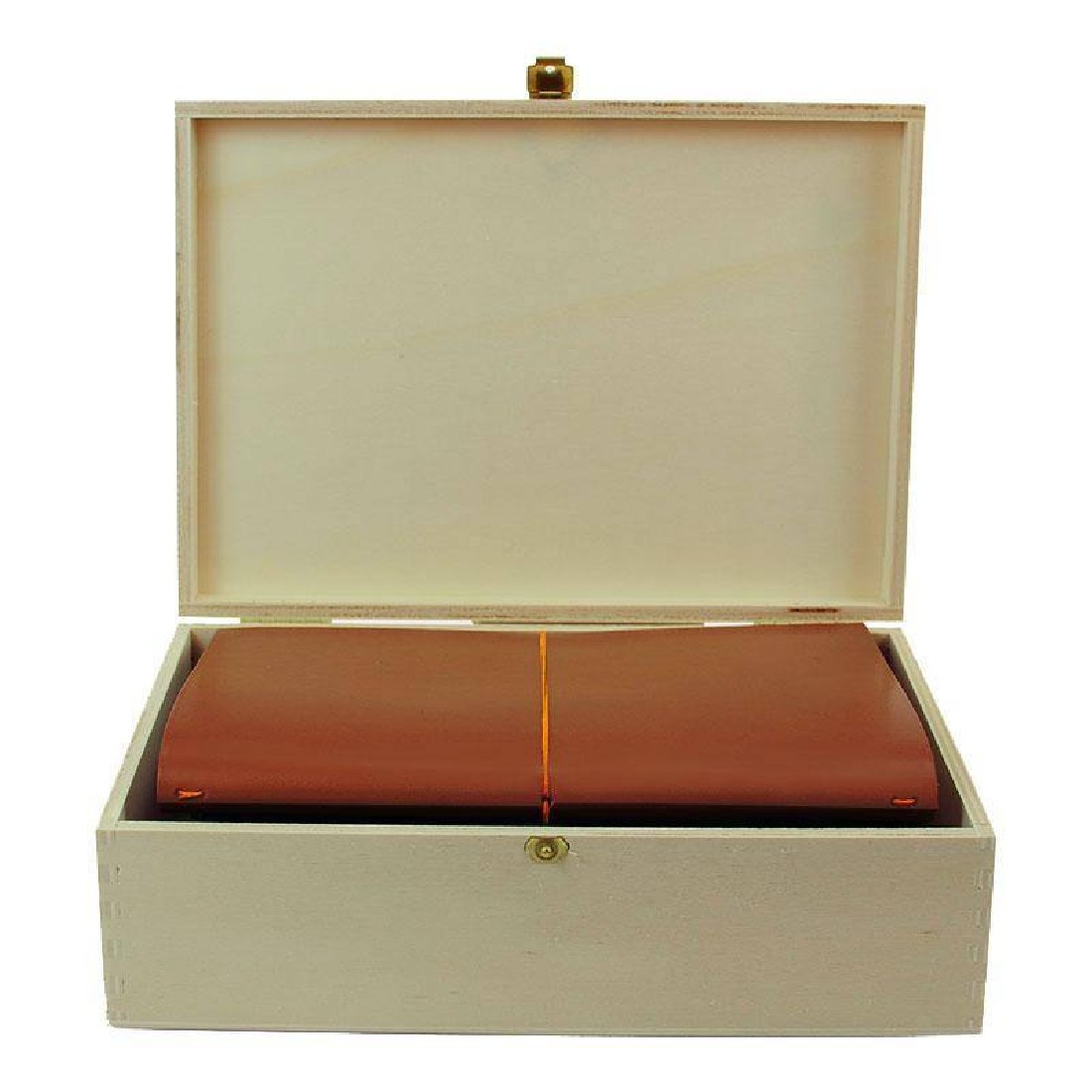 Paper Republic the writers essentials [xl] | cognac leather journal kit