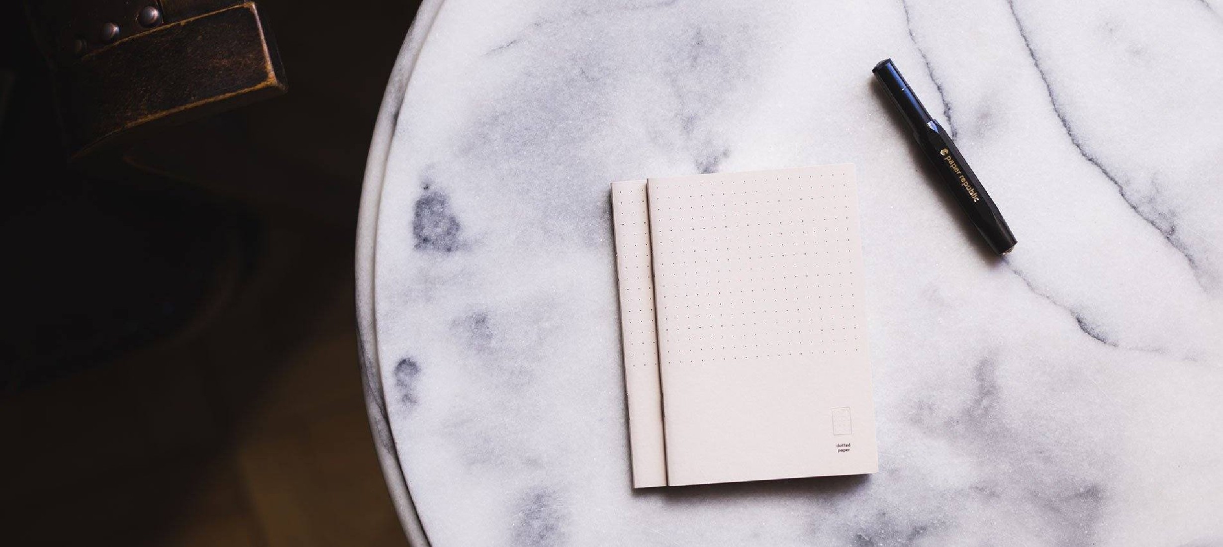 Paper Republic 2 x notebooks (pocket) dotted