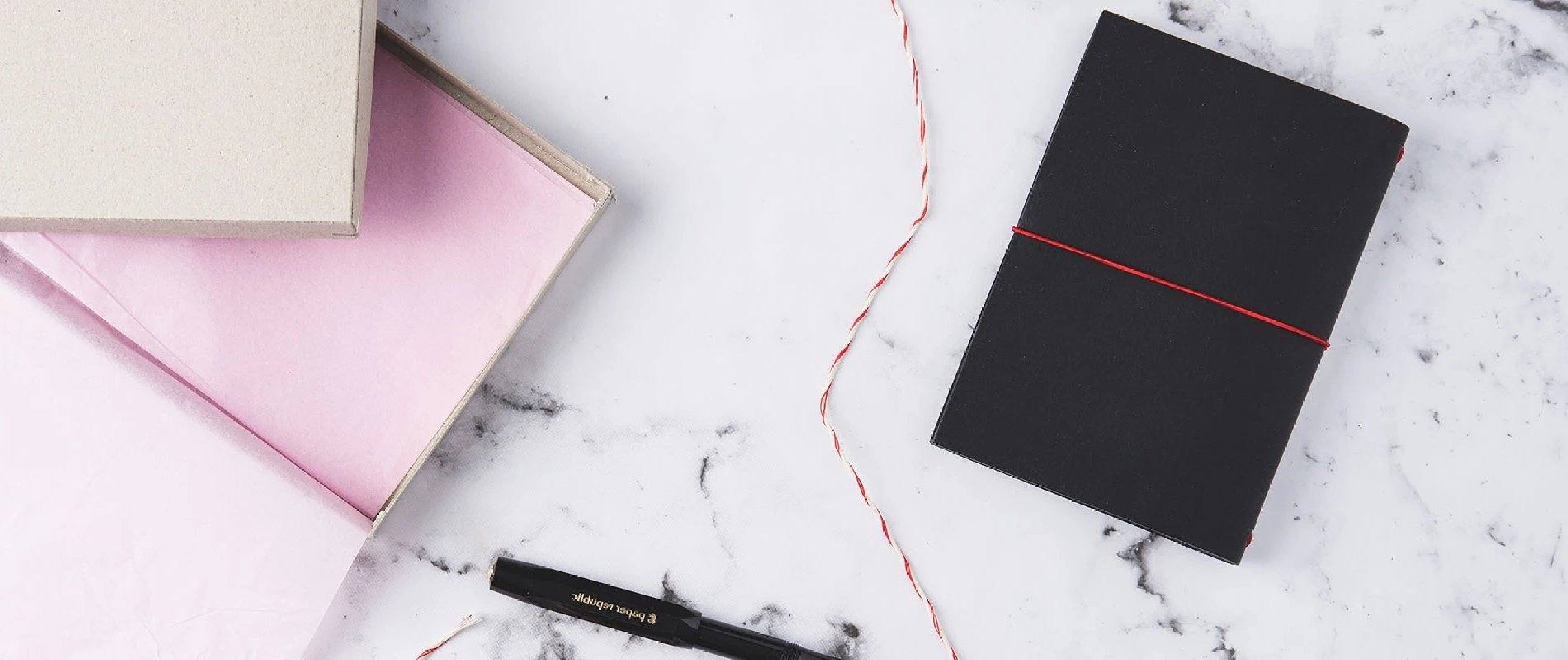 Paper Republic grand voyageur pocket black leather  journal