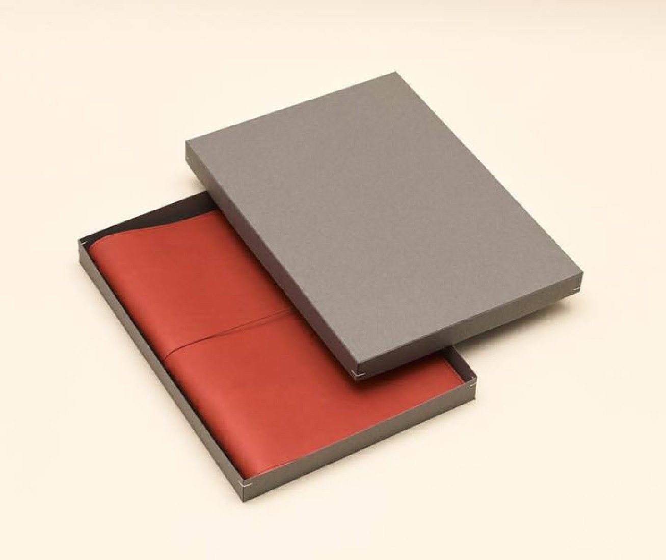 Paper Republic A4 Leather Portfolio Red