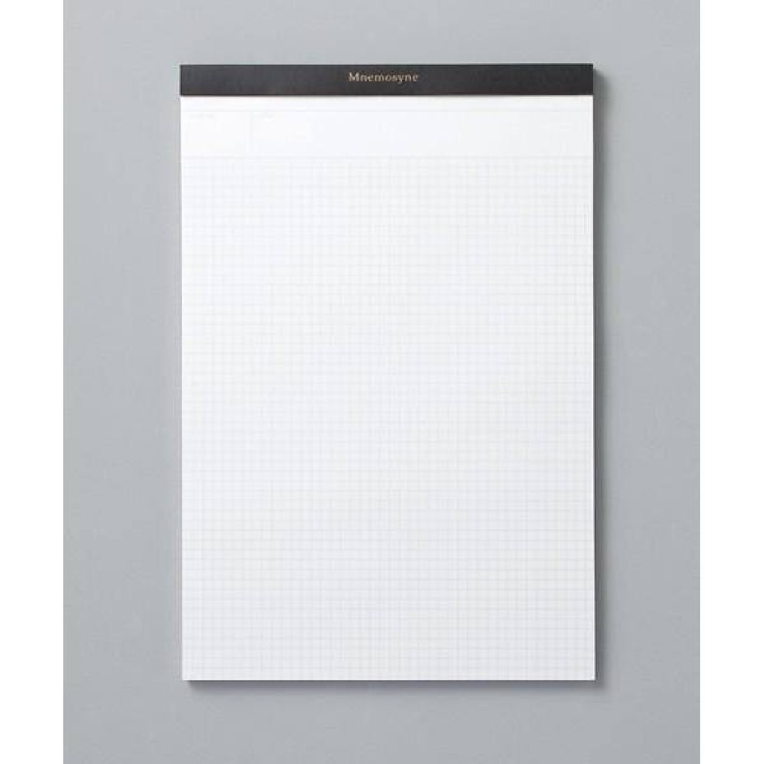 Mnemosyne notepad staple bound 187 A4 70sheets 5mm squared 80gr MN