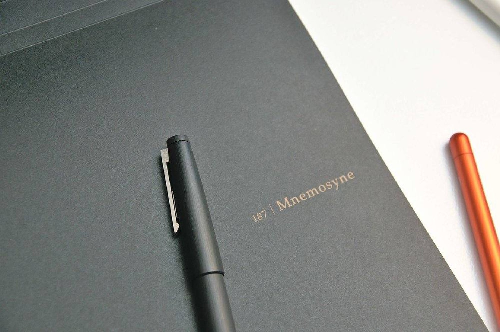 Mnemosyne notepad staple bound 187 A4 70sheets 5mm squared 80gr MN