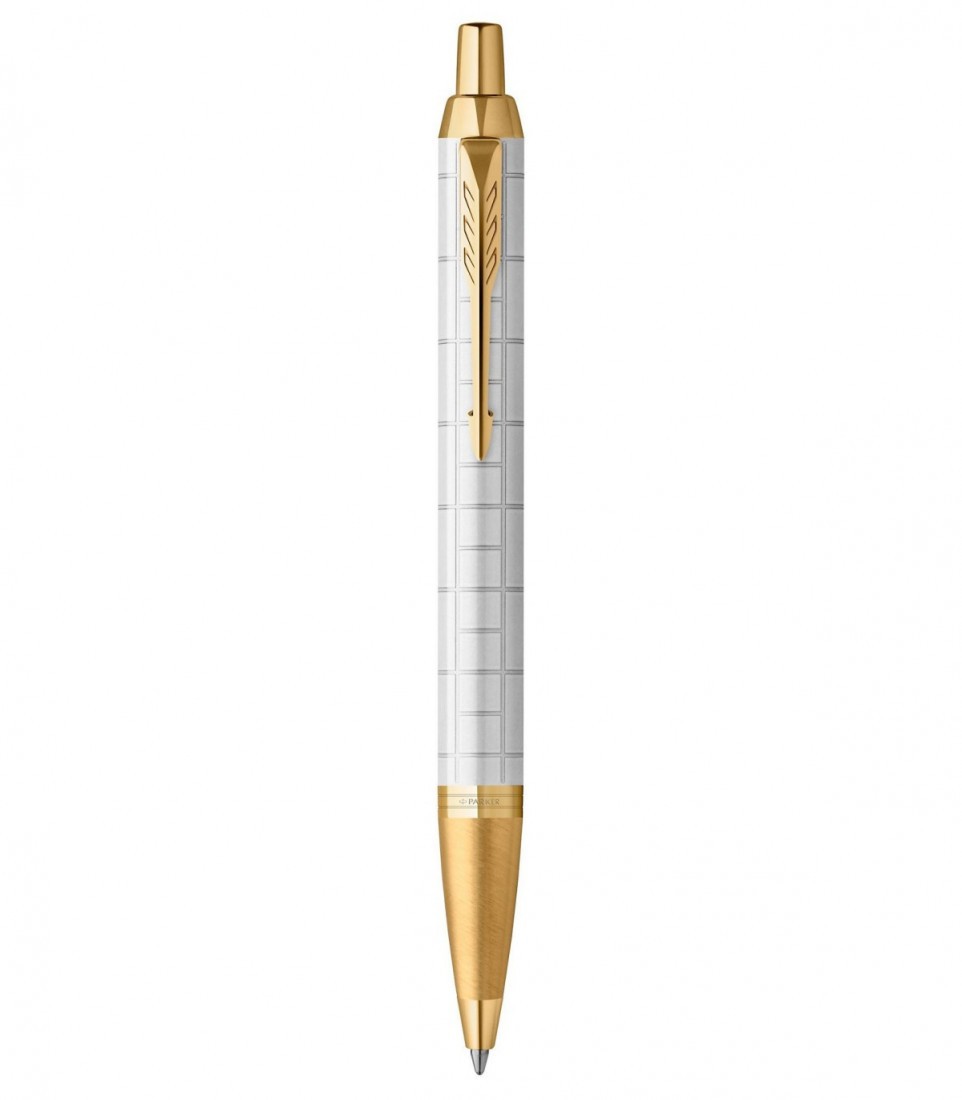 Parker IM Premium Pearl White GT Ballpen PA