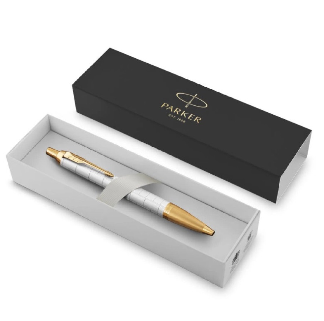 Parker IM Premium Pearl White GT Ballpen PA