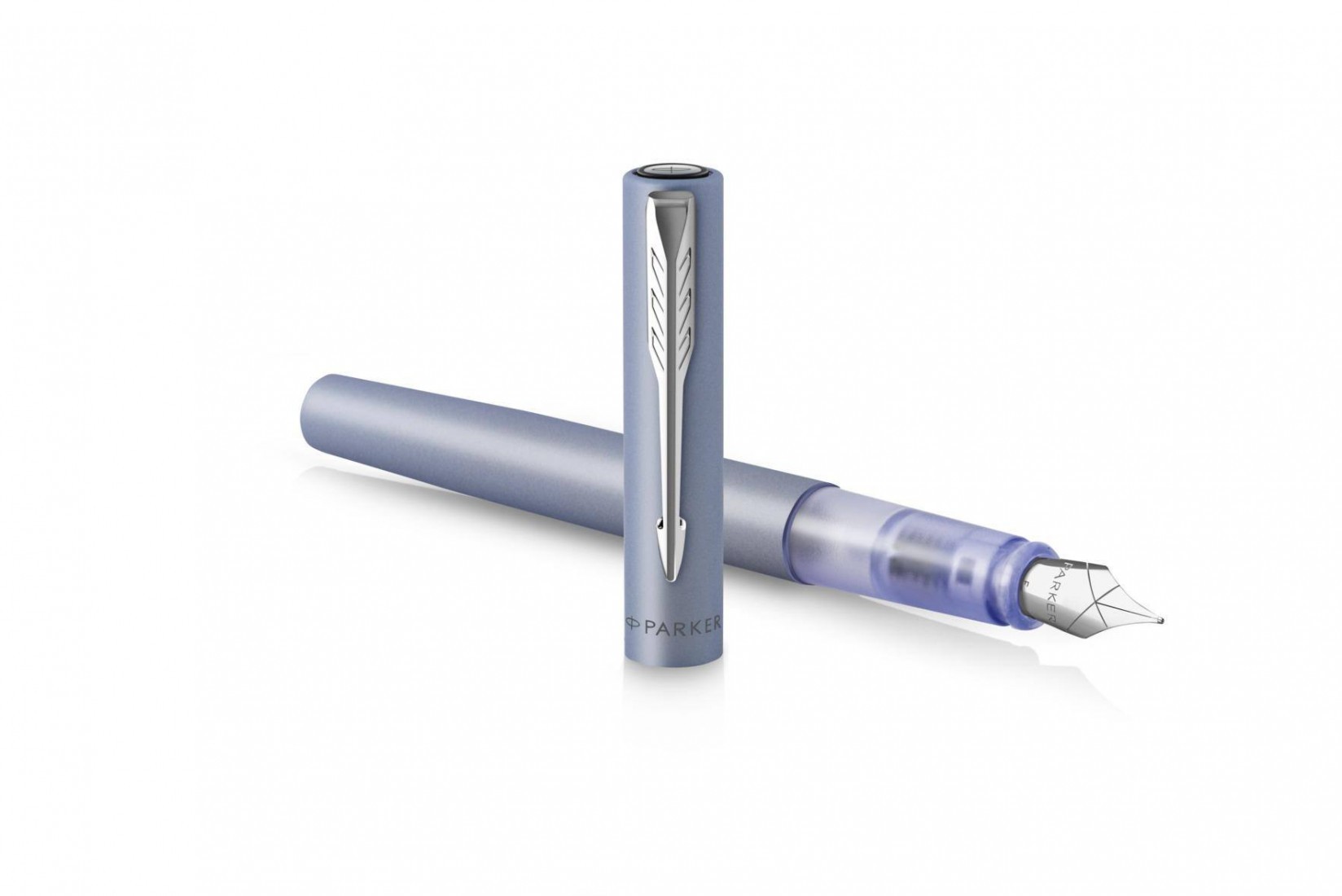 Parker Vector XL Silver Blue CT Fountain Pen
