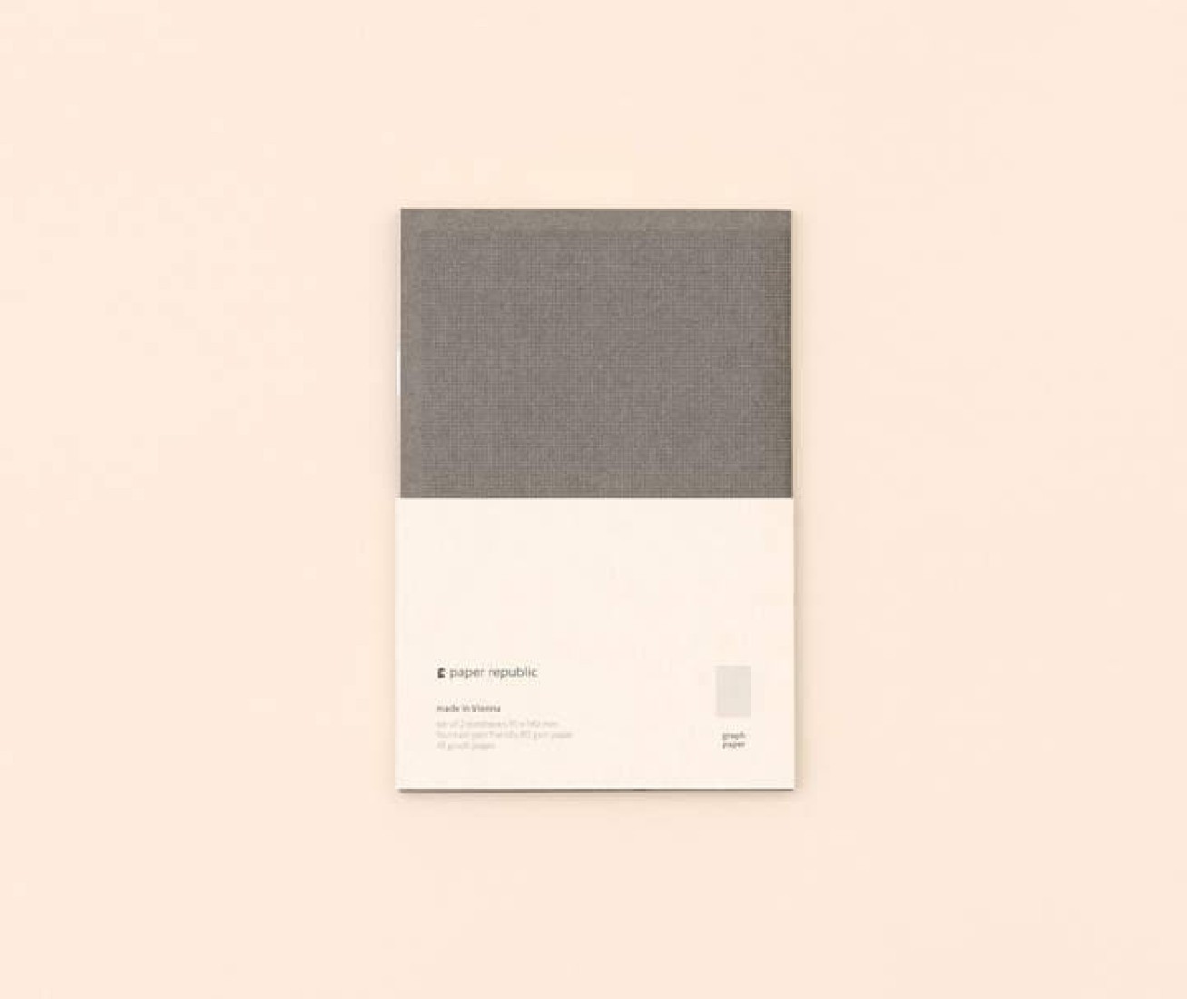 Paper Republic 2 x notebooks (pocket) graph