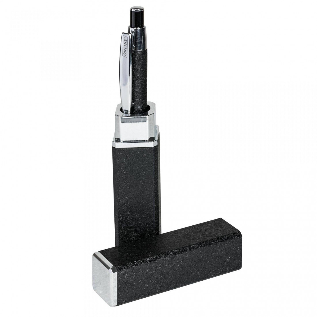 ONLINE Graphite black ballpen in metal case