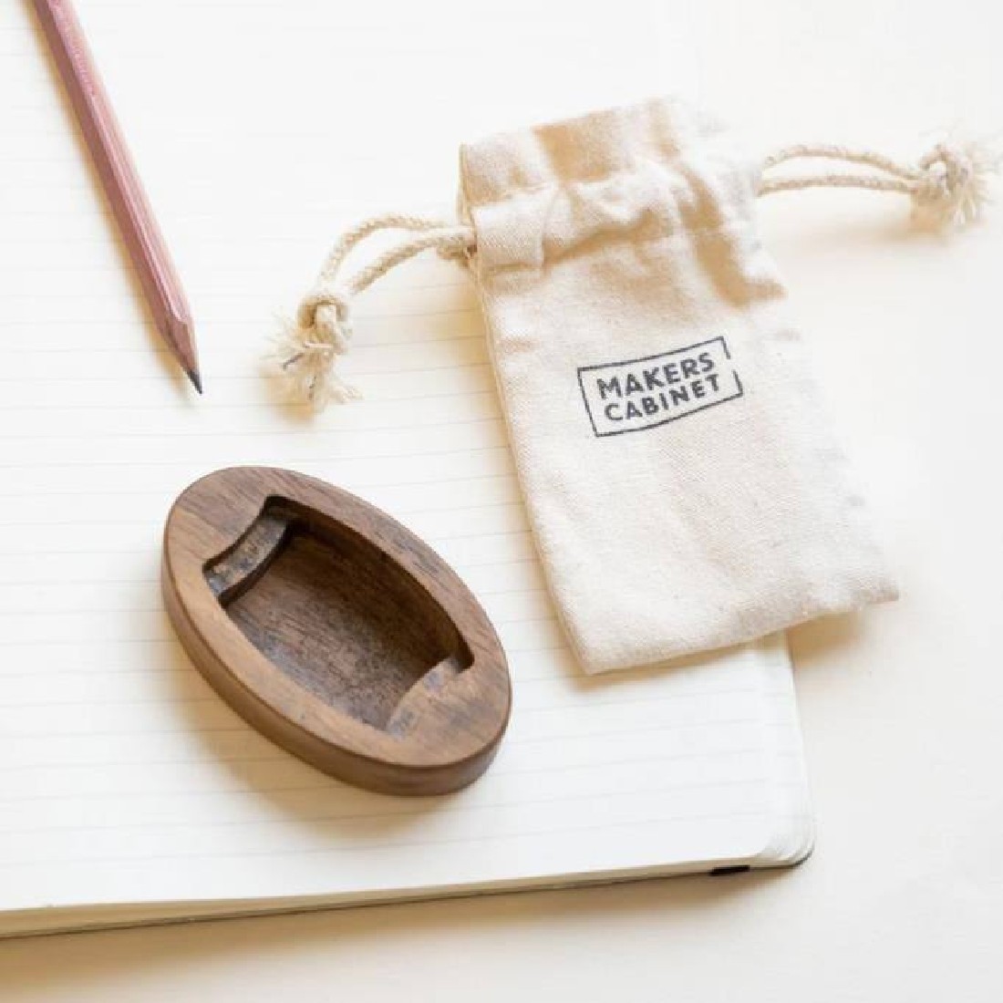 Makers Cabinet Hovers walnut base