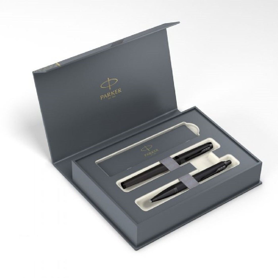 Parker IM Core Metal Black BT Set Fountain pen and Ballpen Ν