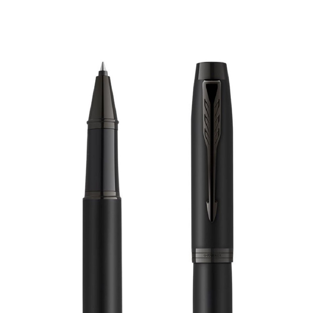 Parker IM Core Metal Black BT Set Rollerball and Ballpen Ν