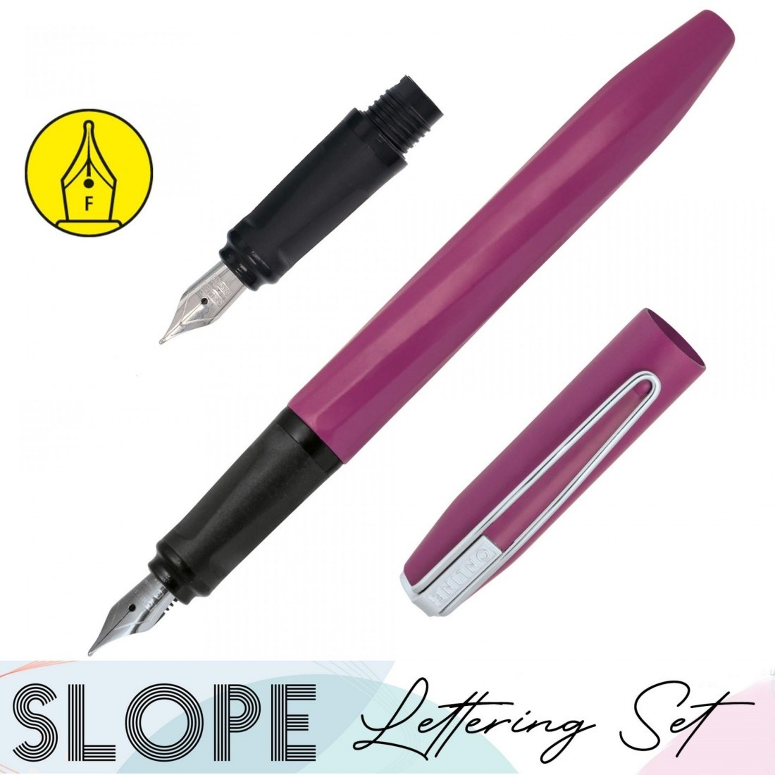 ONLINE Slope Fountain pen Wild Berry 26058