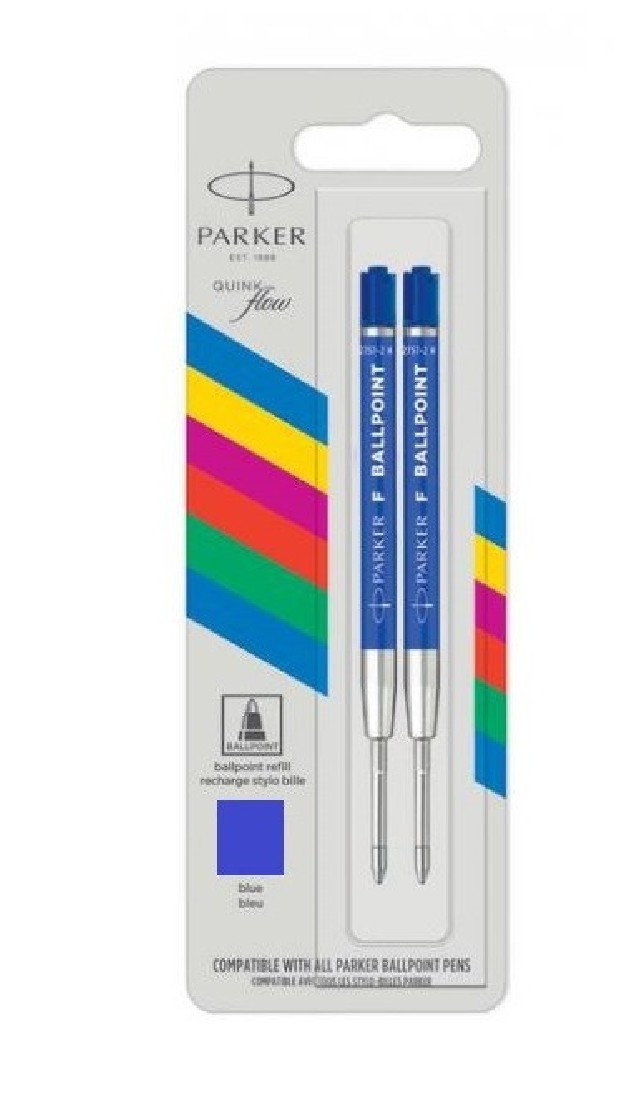 Parker ballpen refill blue economy 2 pcs