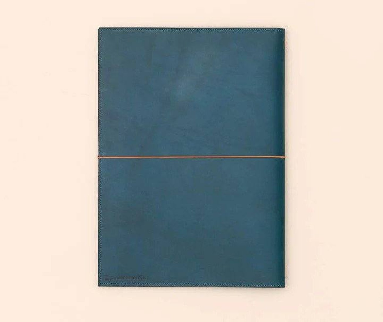 Paper Republic A4 Leather Portfolio Blue Petrol