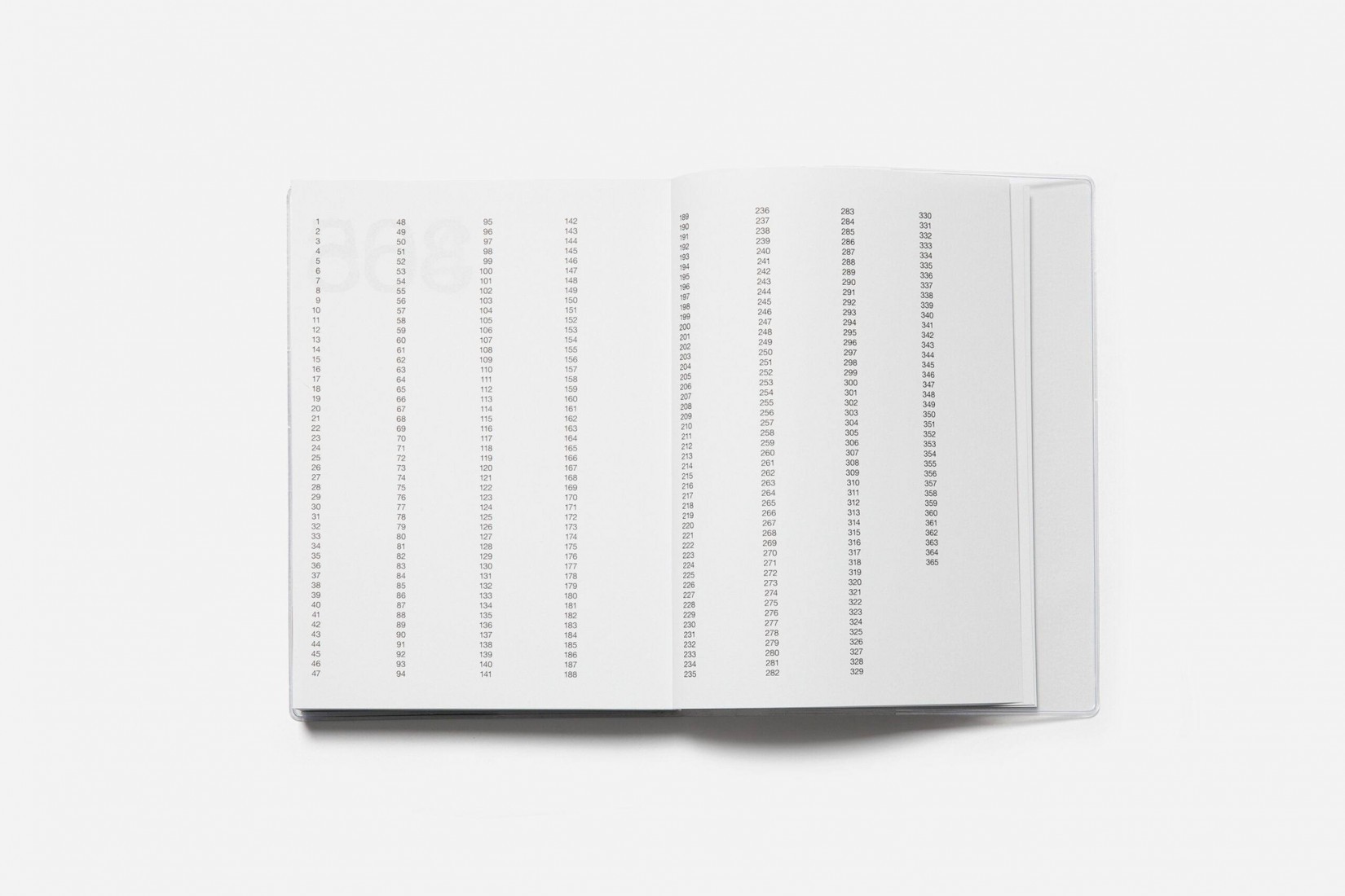 MARJOLEIN DELHAAS JOURNAL 365 MONO WHITE