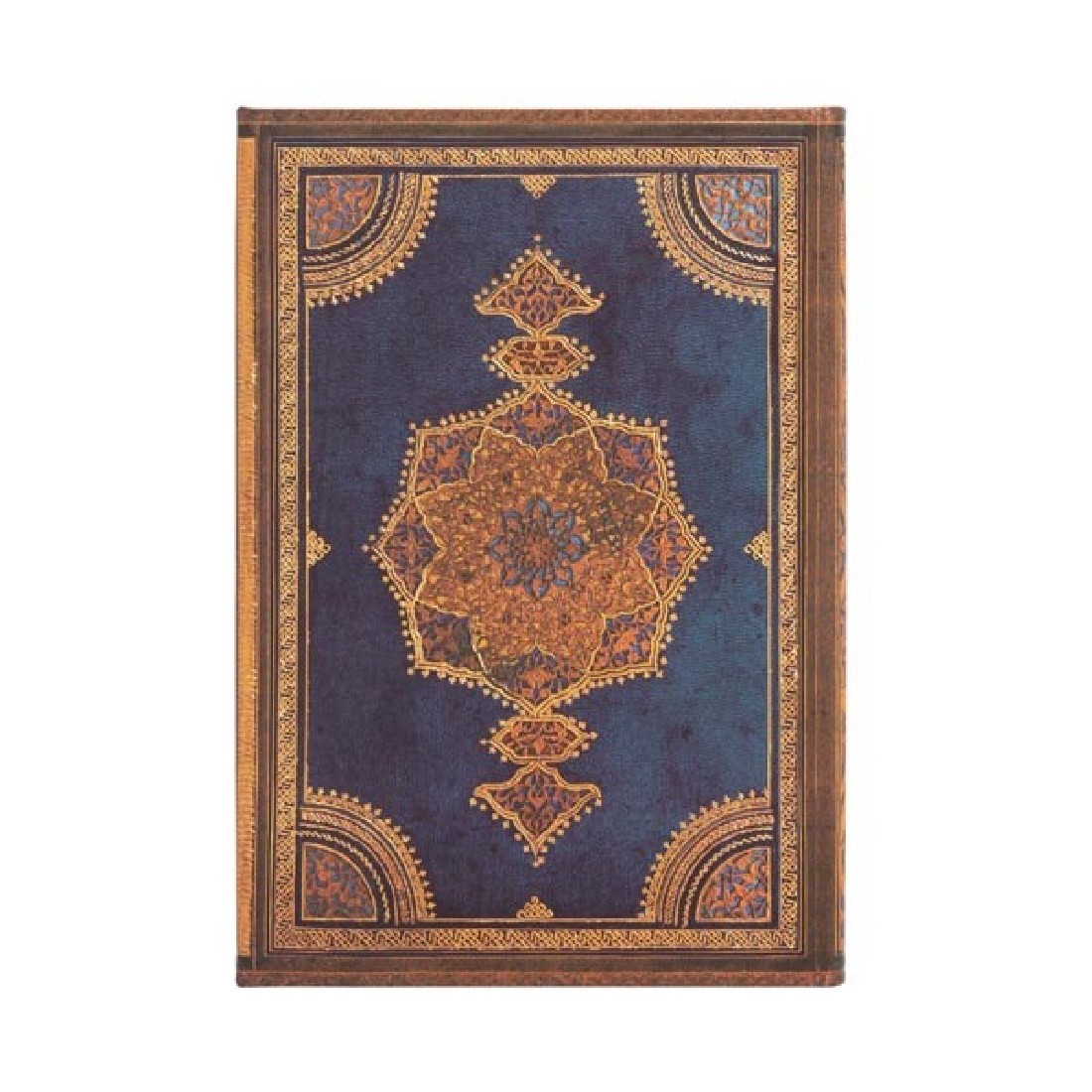 Paperblanks Safavid Indigo Mini 10X14 lined notebook, hard cover, magnetic closure