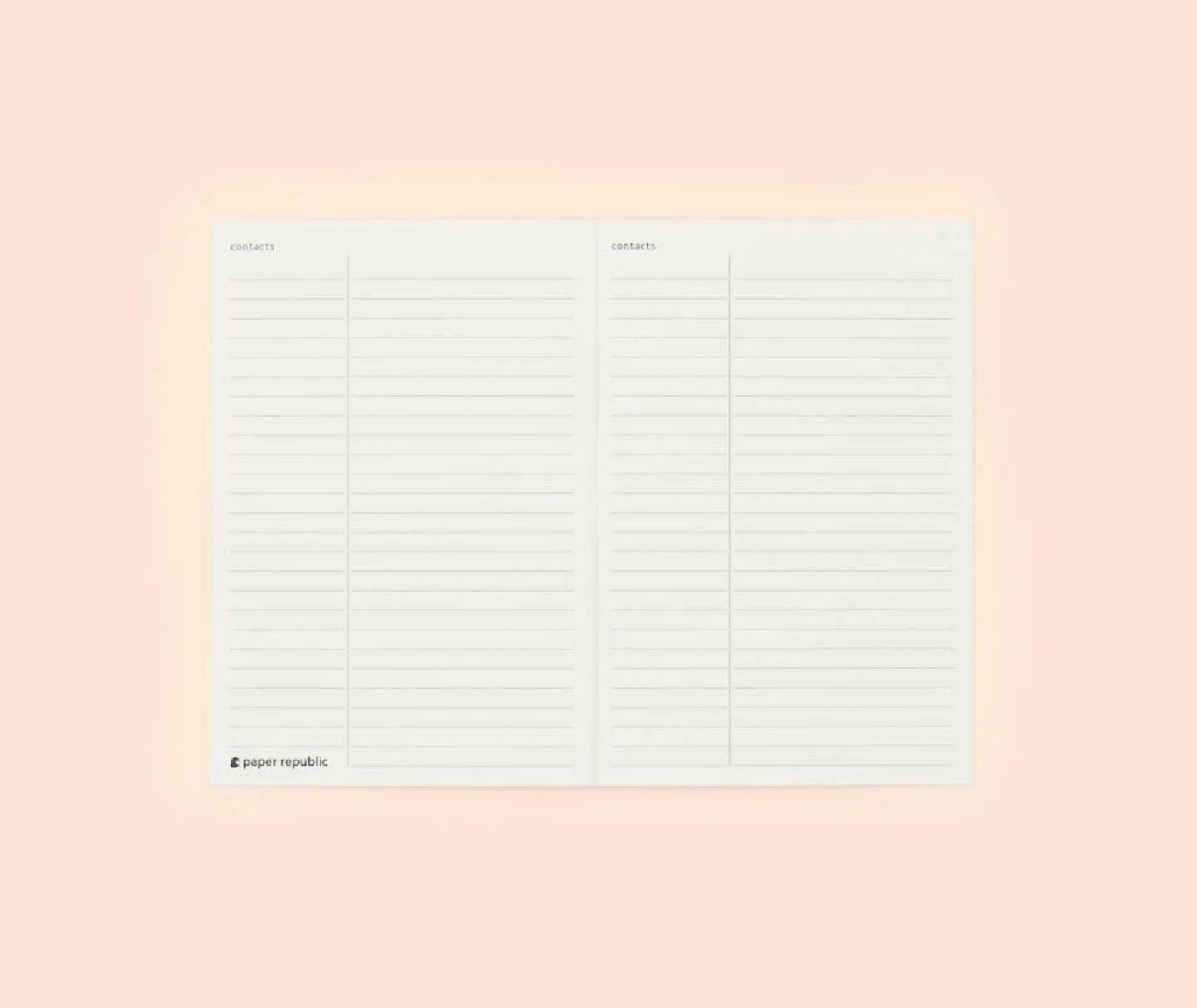 Paper Republic 1 x contact sheet xl