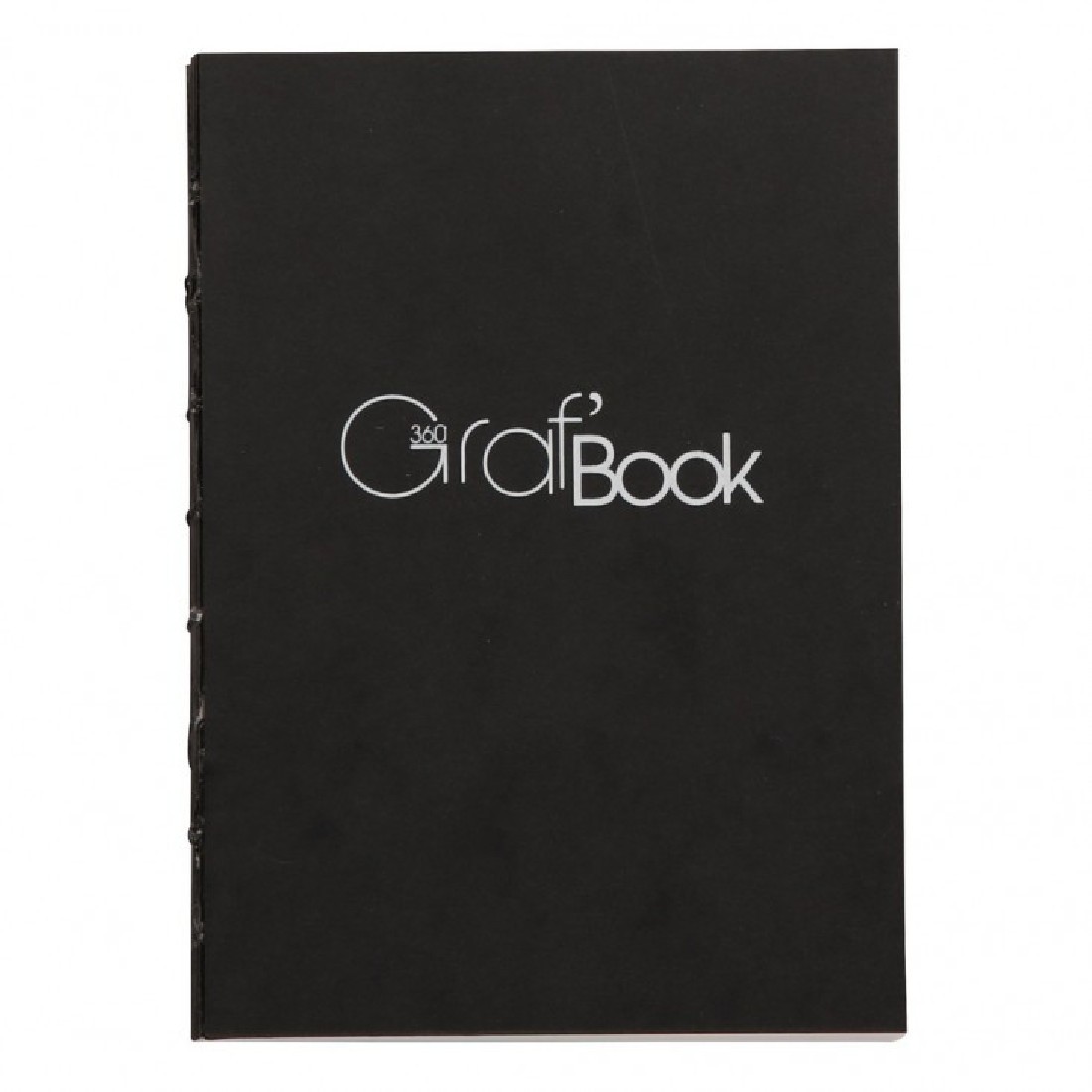 Clairfontaine Grafbook A4, drawing white paper 100g, 200 pages, A4 Black