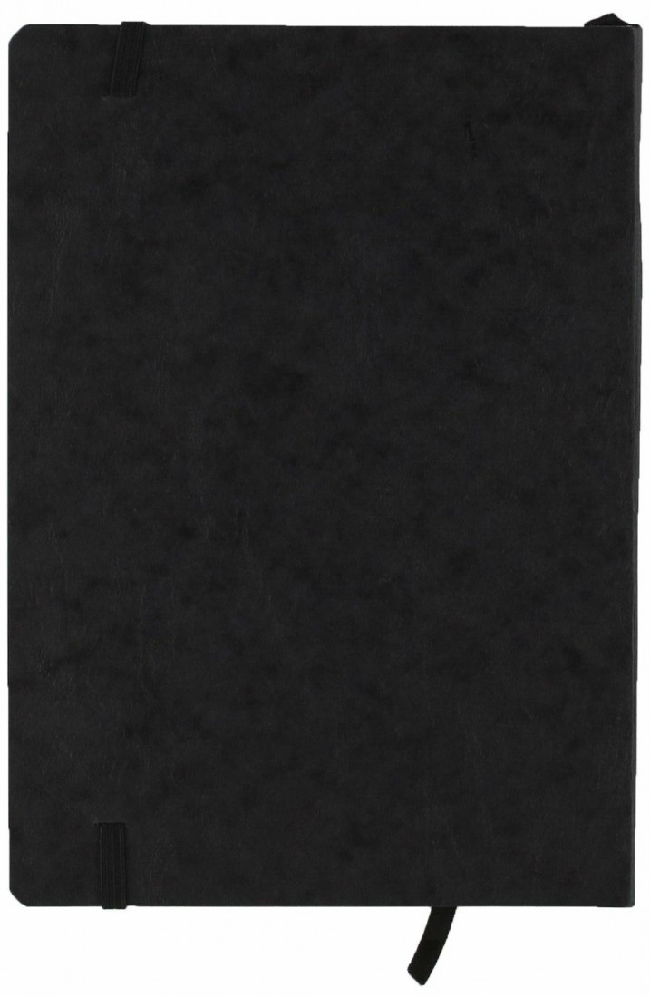 Clairefontaine A5 notebook My. essential, Lined, Black, soft cover, 192 pages, 90g, 93461