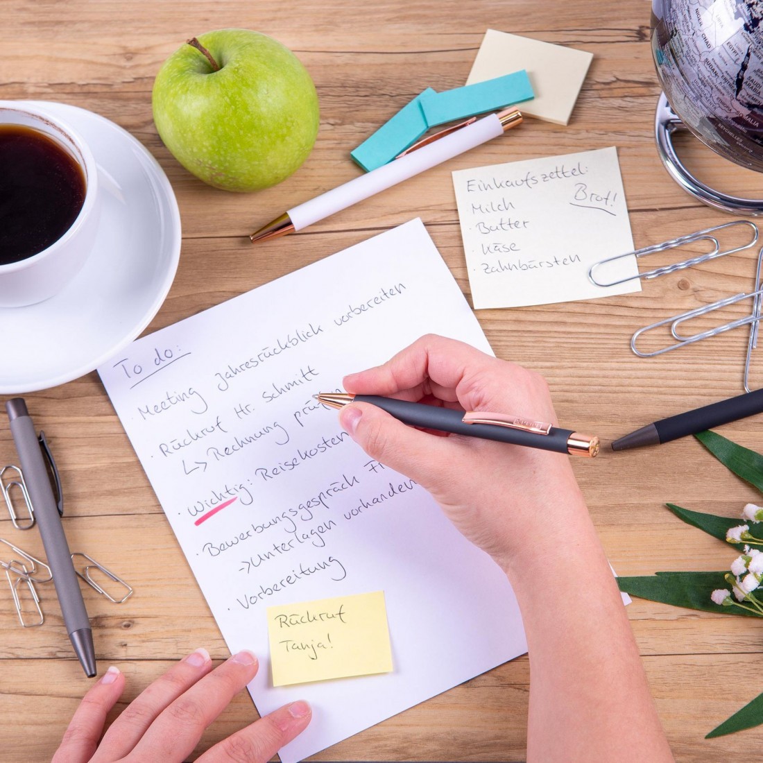 Retractable Ballpen Soft Metal 92318 grey rose ONLINE