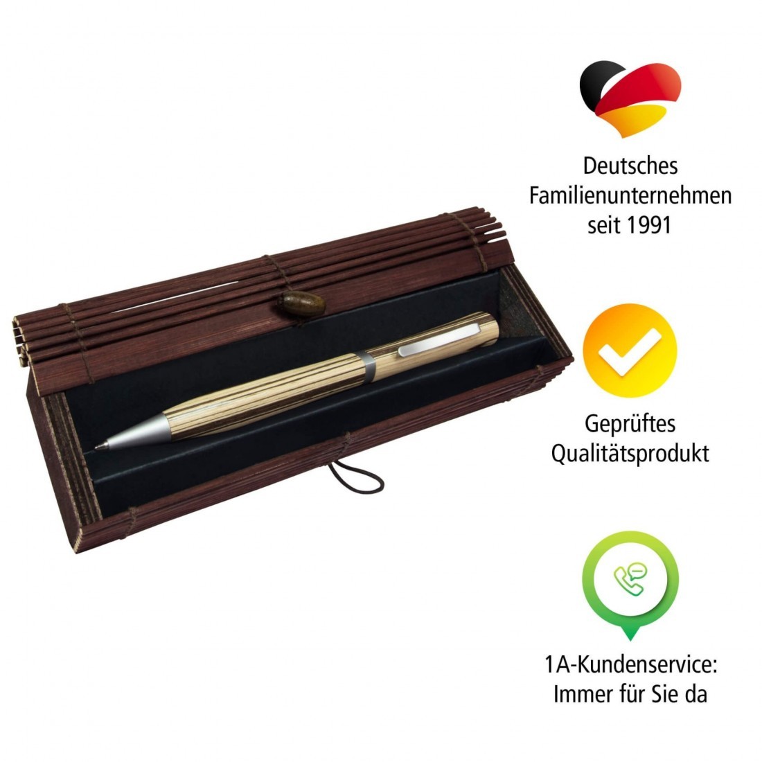 Pen Newood in Bamboo Case 37706 OnLine