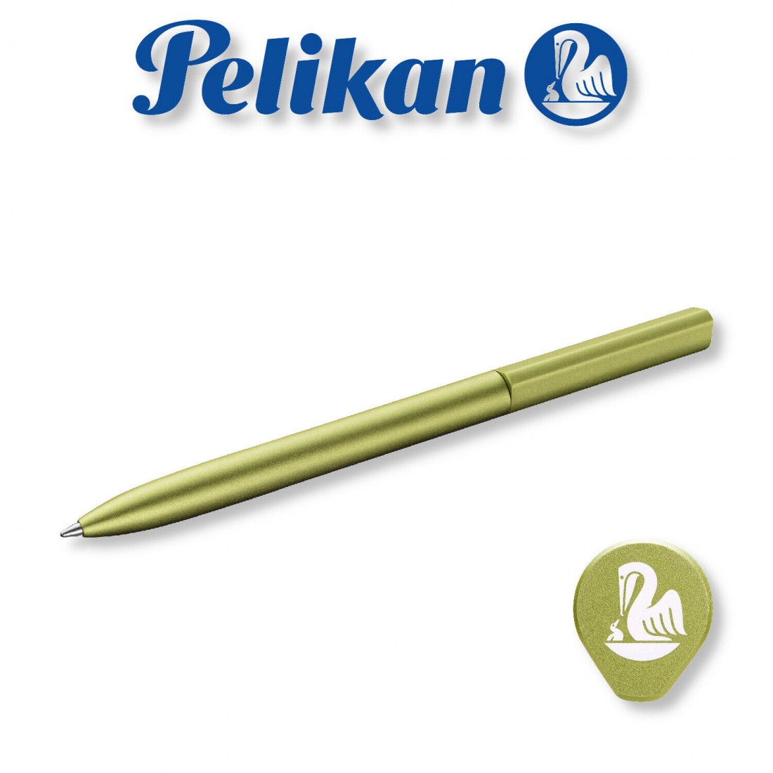 Pelikan Ineo aluminium green oasis ballpen