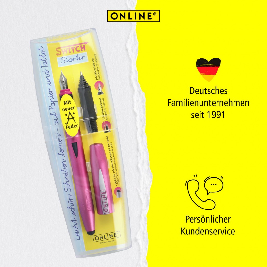 Two in One Set Switch Starter pink 25090 Online