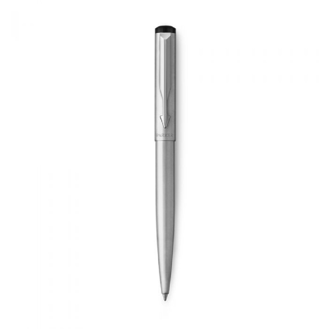 Parker Vector Stainless Steel CT Set  Ballpen and Tin box