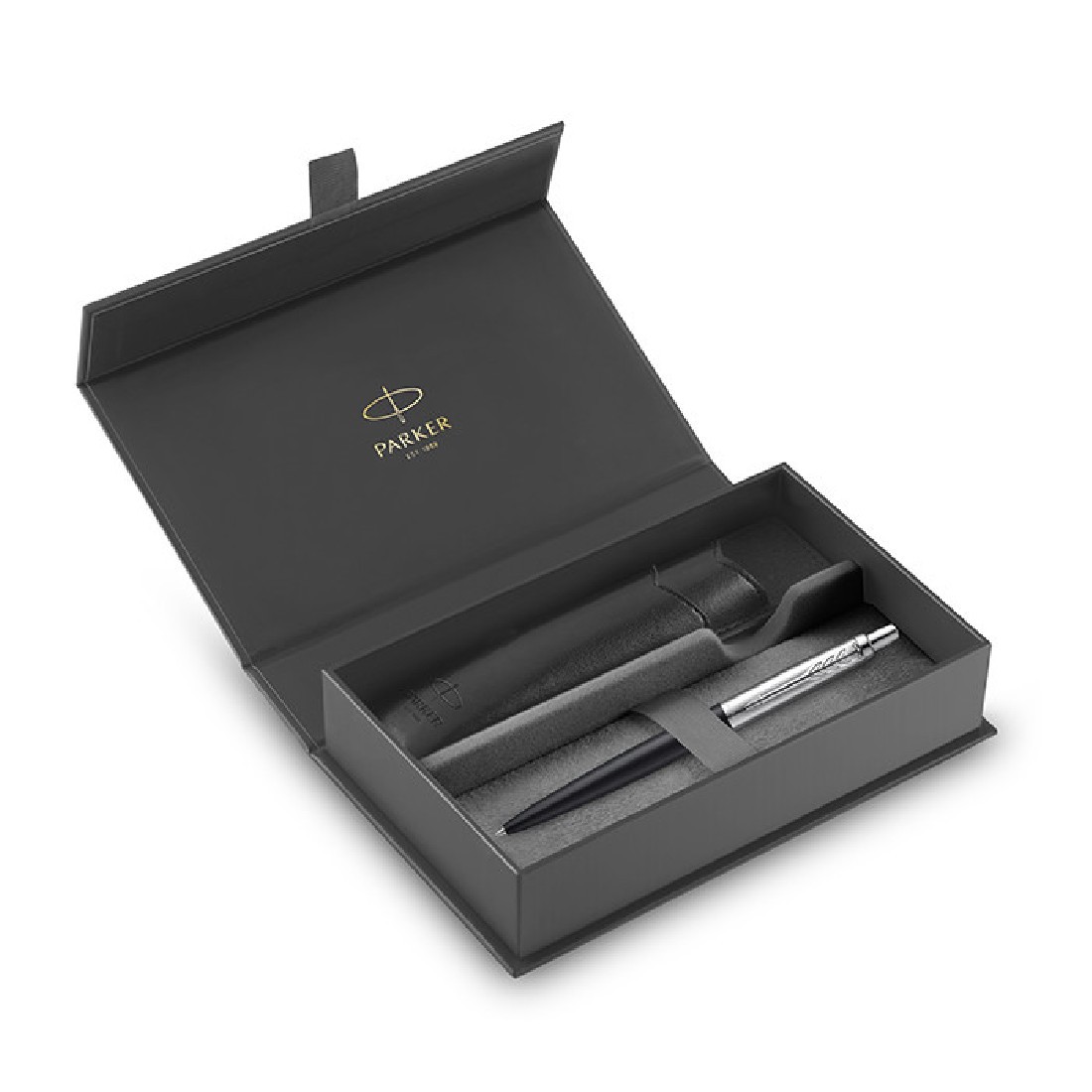 Parker Jotter XL Richmond Matte Black Balllpen and Black Pouch
