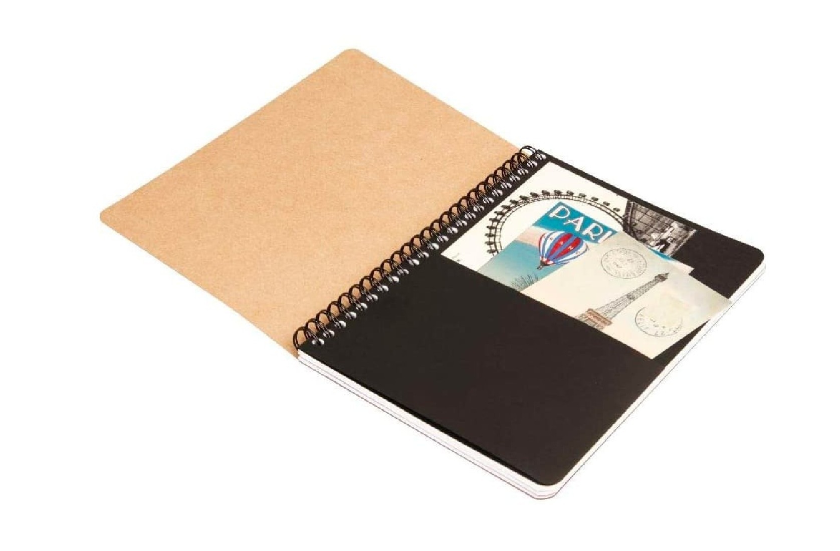 Clairefontaine Rhodia, Flying Spirit, Brown Spiral Notebook, 90gsm, A5 Lined 103566