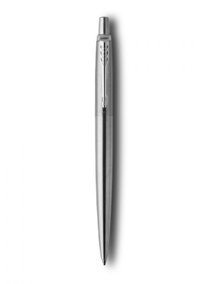 Parker Jotter Core Stainless Steel CT Ballpen and Black Pouch P