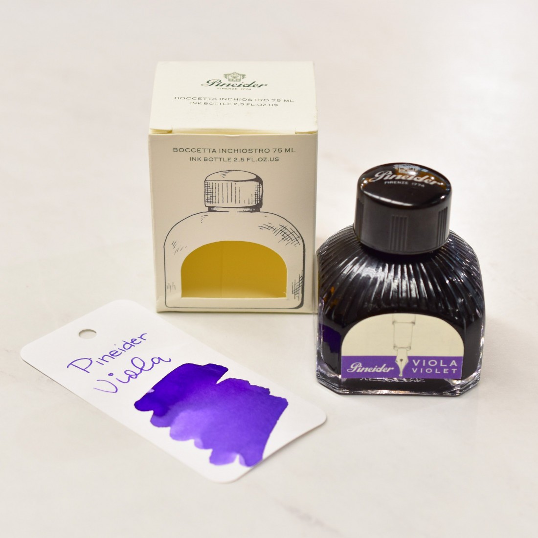 Pineider ink well 75ml Violet