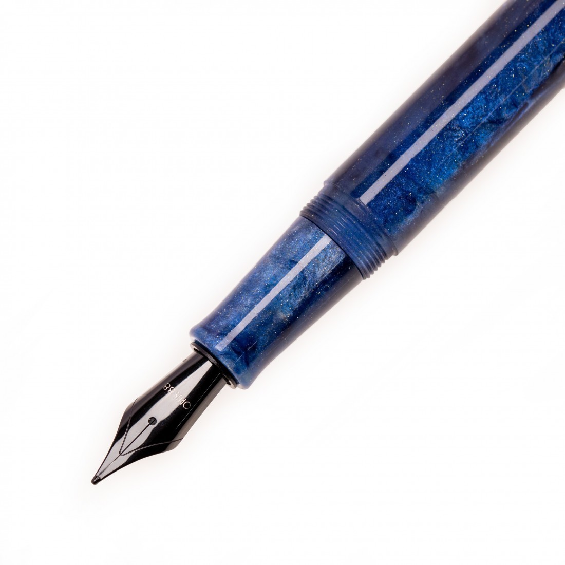 Opus 88 Sapphire Demonstrator Fountain Pen Special Edition Black Nib
