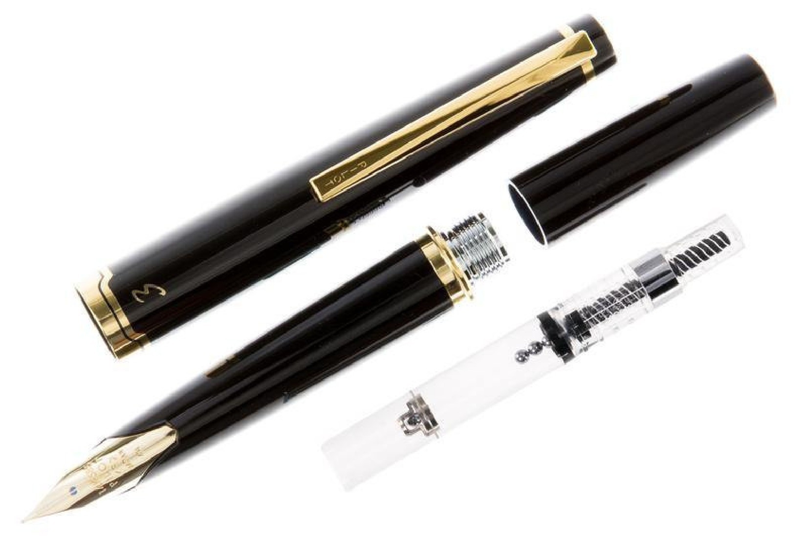 Pilot Elite 95S Black GT gold nib 14k   Fountain pen