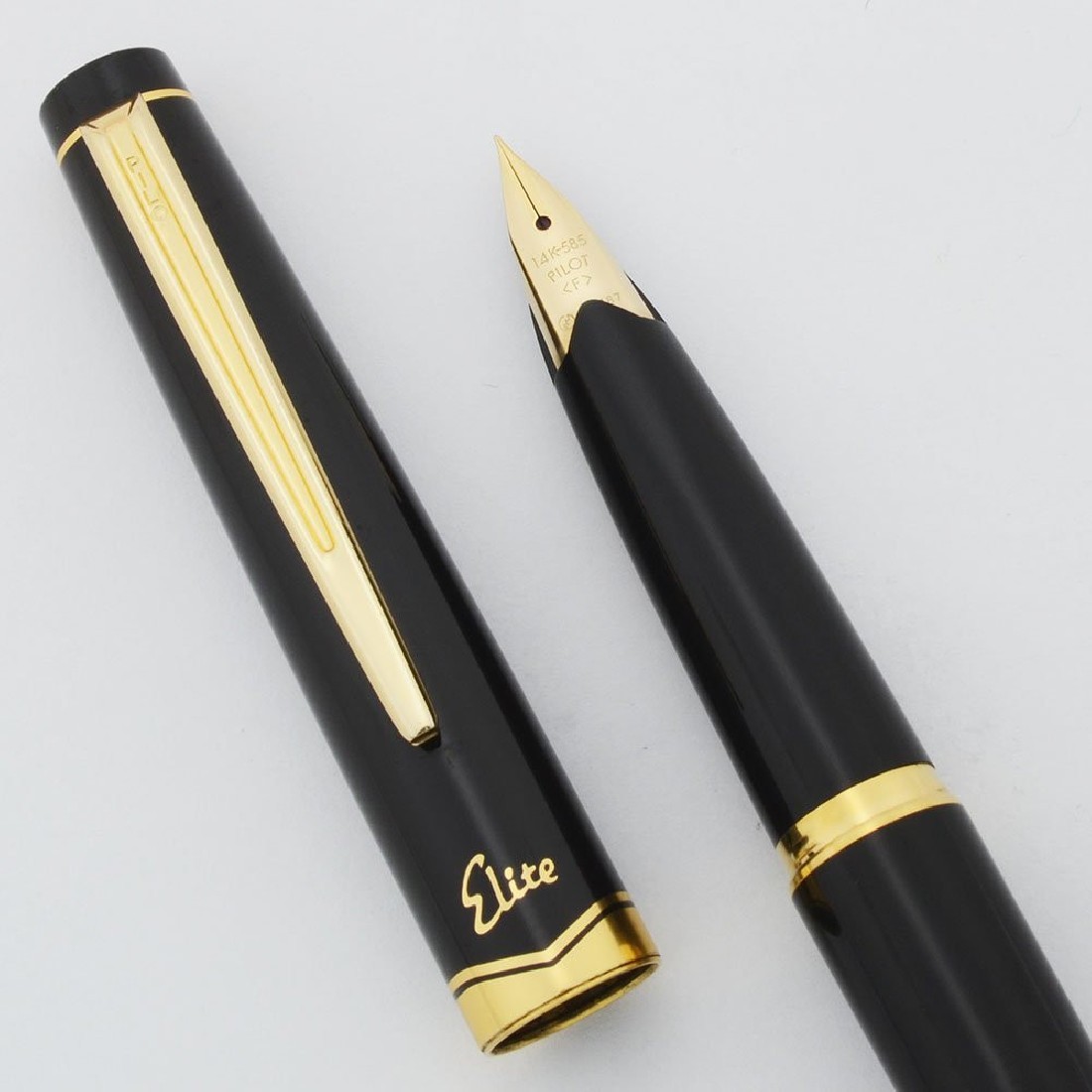Pilot Elite 95S Black GT gold nib 14k   Fountain pen
