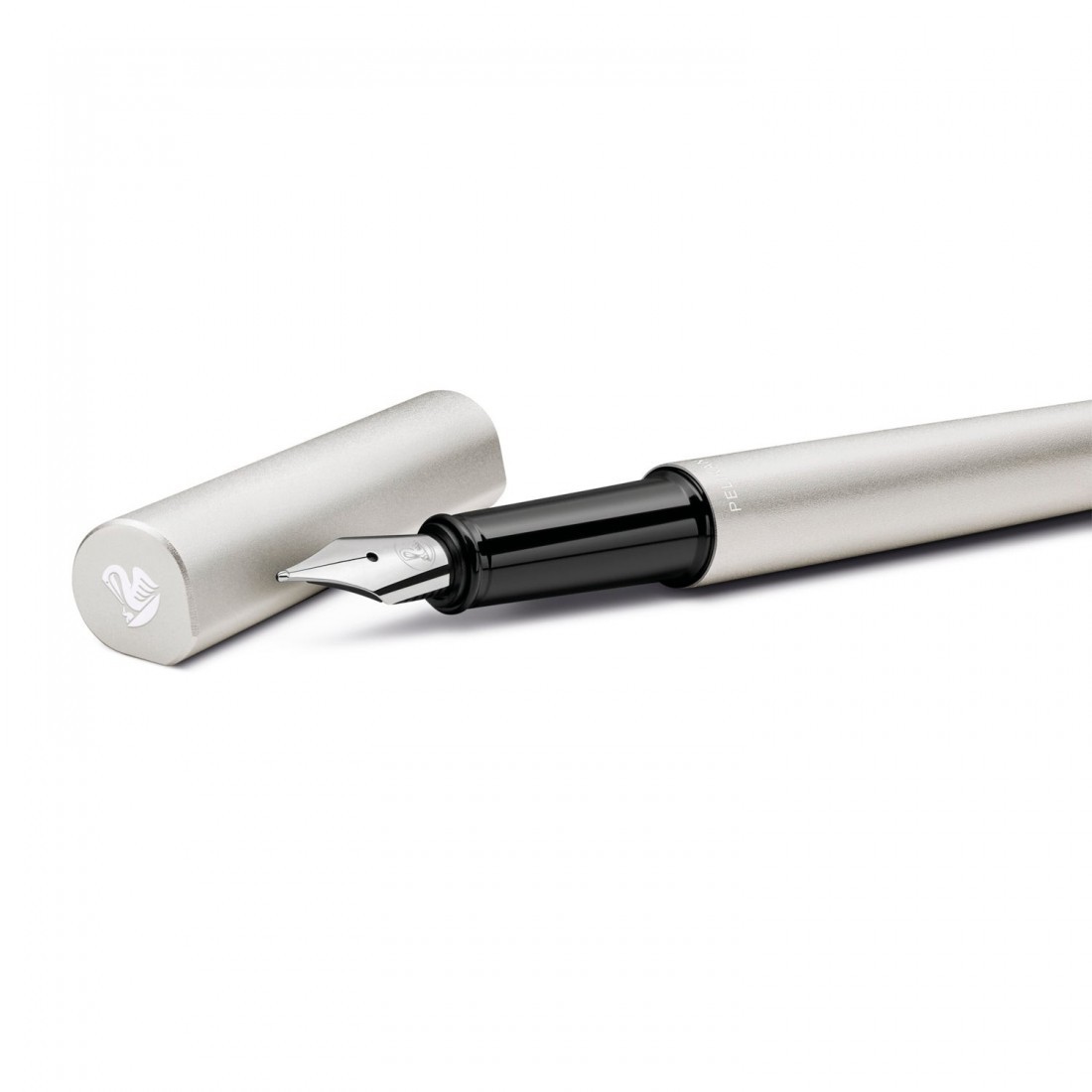 Pelikan Ineo Elements P6 aluminium fountain pen with metal case clearing breeze