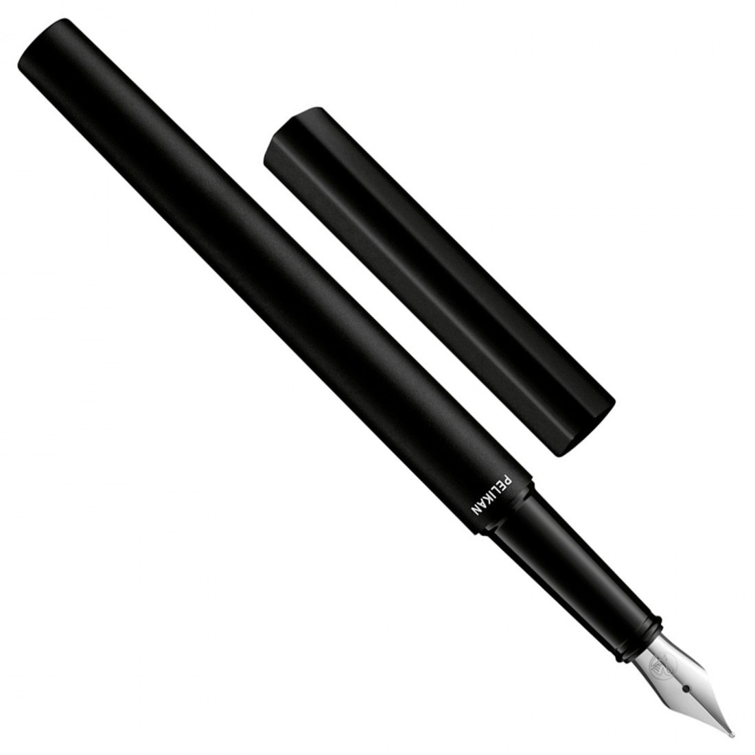 Pelikan Ineo Elements P6 aluminium fountain pen with metal case black rock