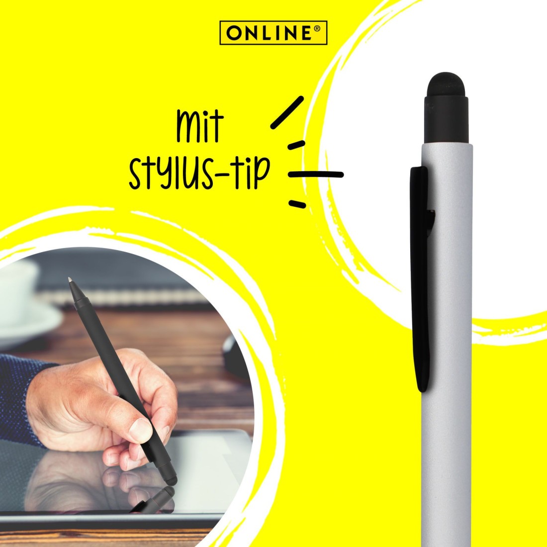 ONLINE Ballpen ALU Stylus silver
