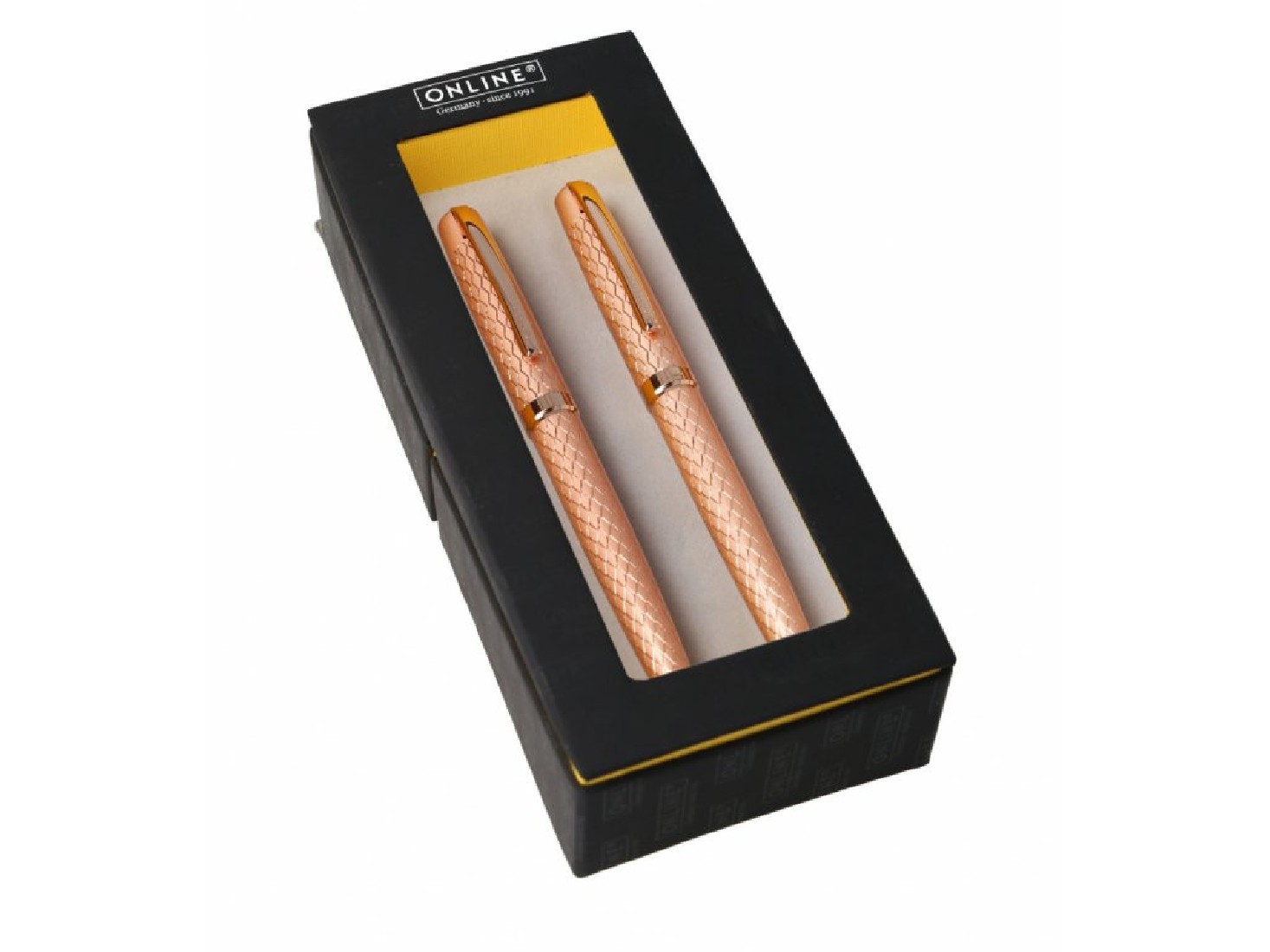 ONLINE Set Eleganza Diamond rosegold 34665 fountain pen and ballpen
