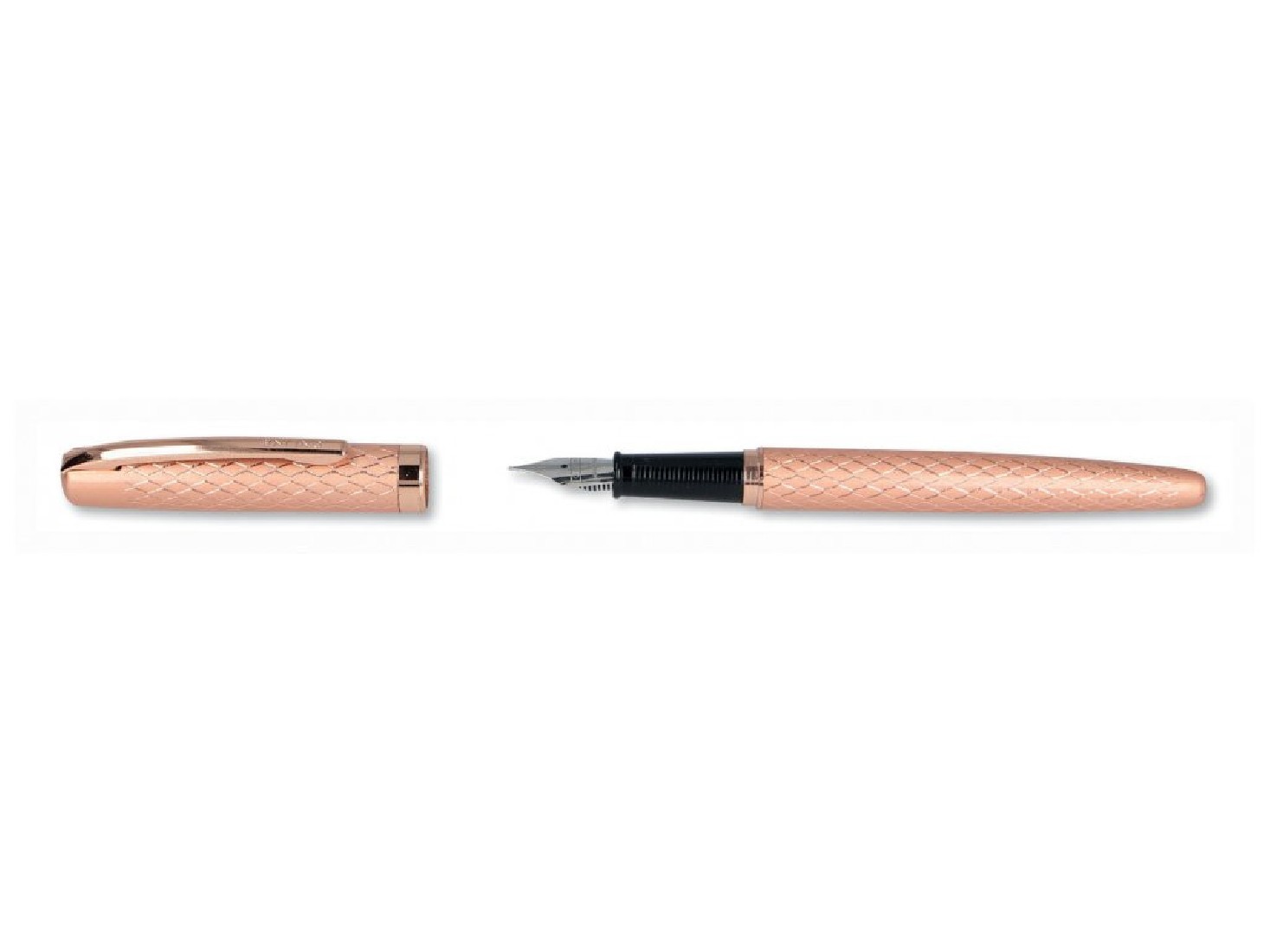 ONLINE Set Eleganza Diamond rosegold 34665 fountain pen and ballpen