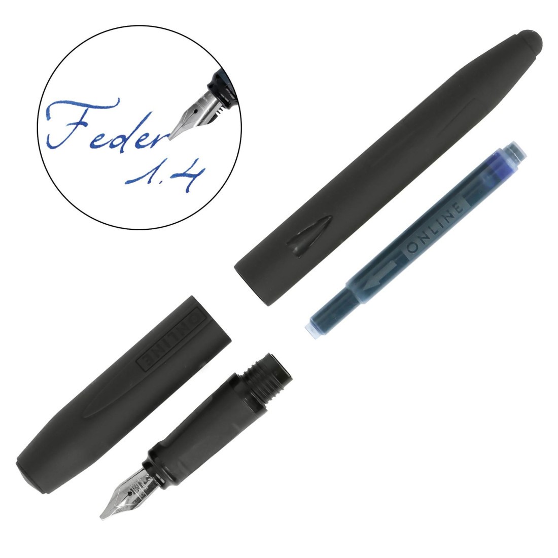 Online Fountain Pen Switch Expert black 26004