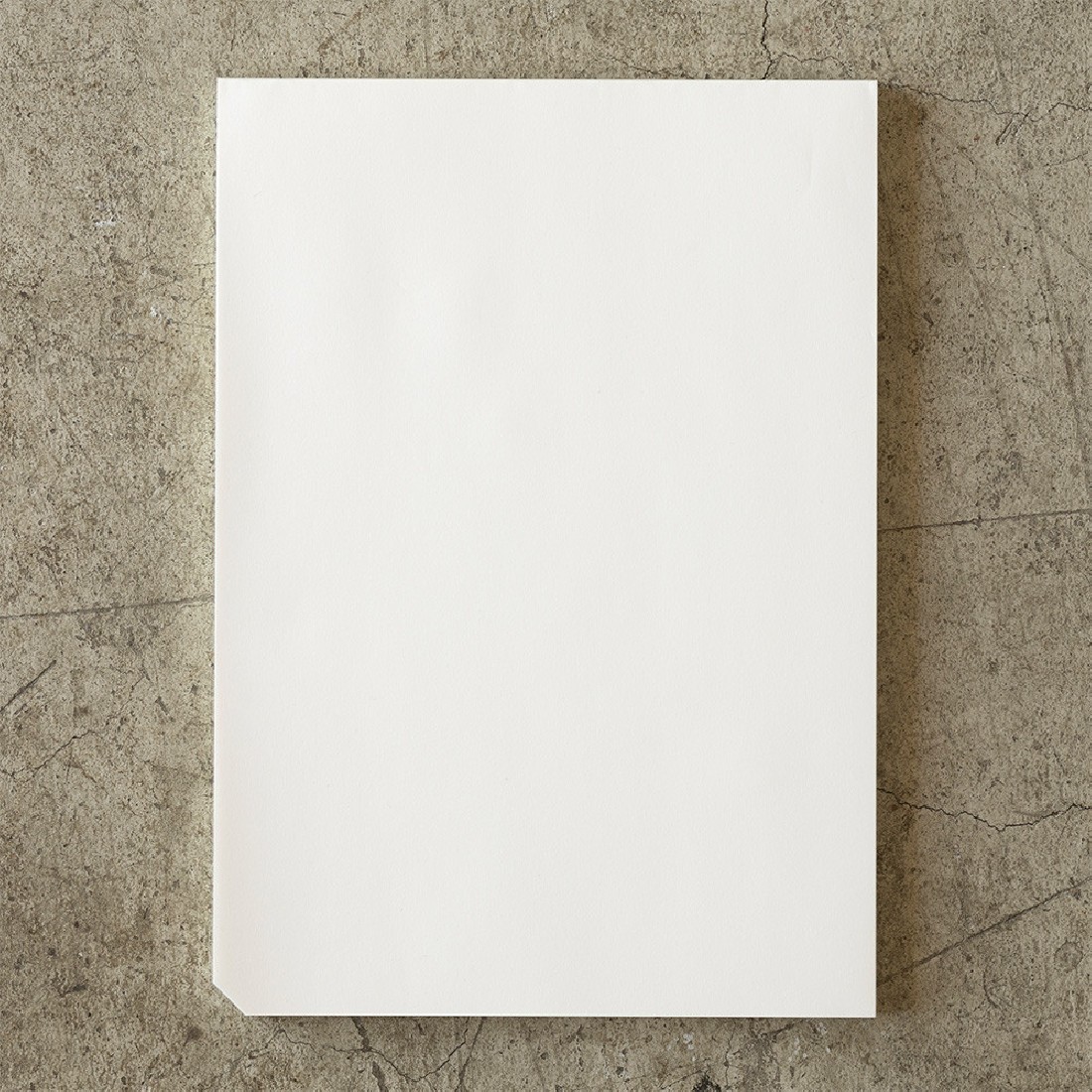 Midori MD Paper Pad A4 Cotton Blank, 15238006, H297×W210×D10mm, 90 sheets