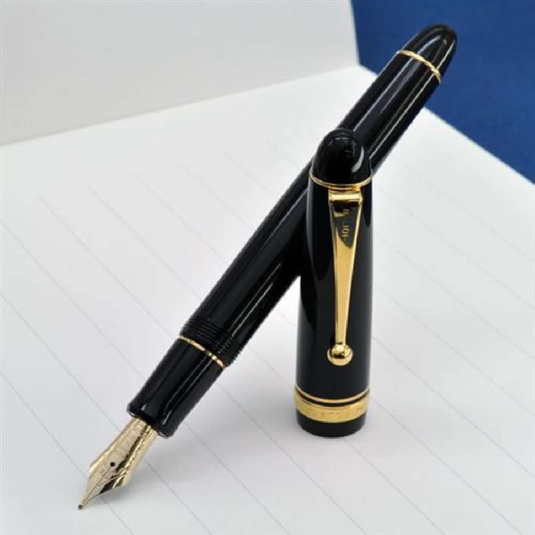 Pilot Custom 742 Black GT, 14k, with converter Fountain Pen
