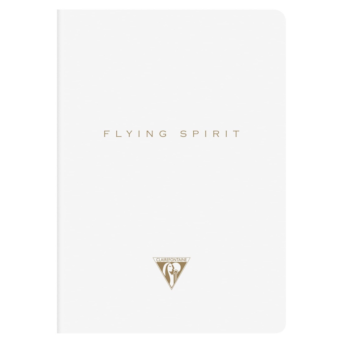Clairefontaine Rhodia 104536C  Flying Spirit thread-stitched notebook 96 ivory pages 14.8x21 cm 90g lined, laminated white card cover