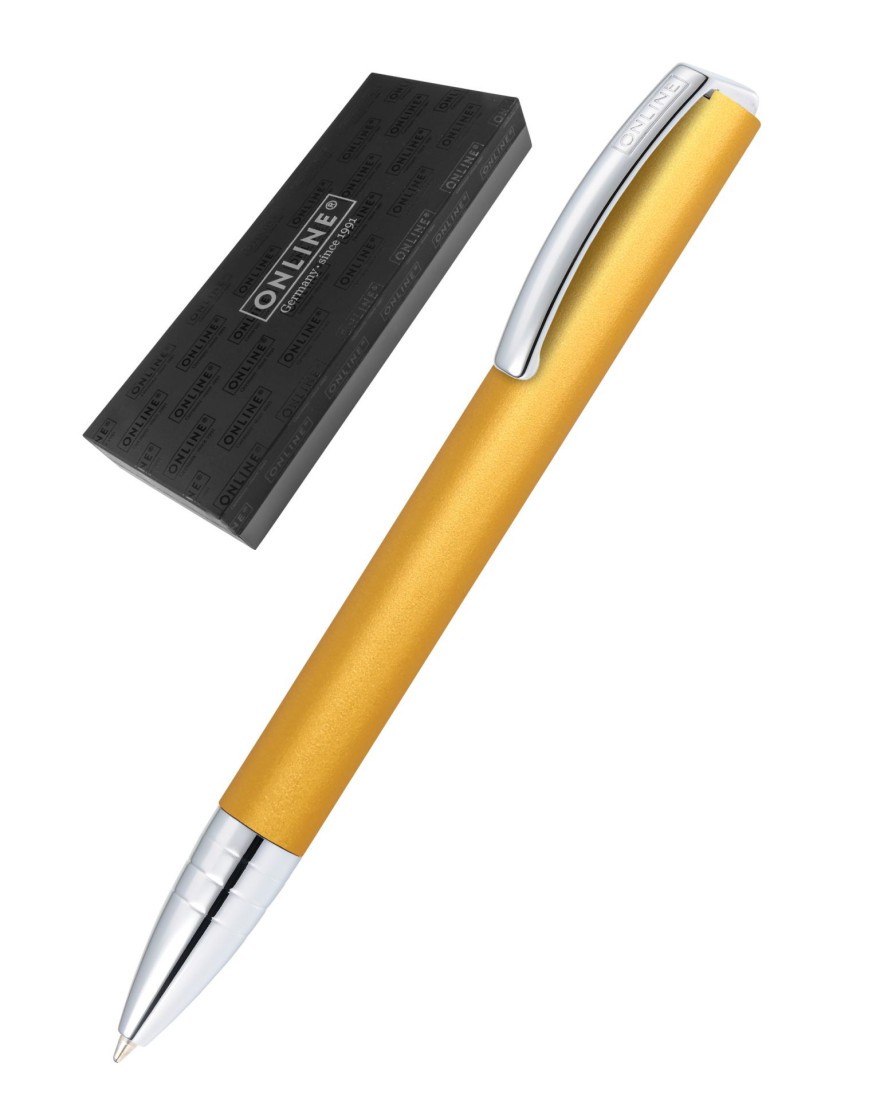 Online Vision Satin Golden Sand twist ballpoint pen 32646