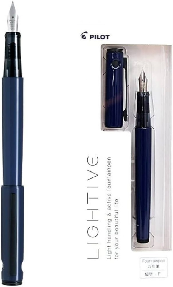 Fountain pen Lightive  Active navy Pilot FLT-2SR-ANV