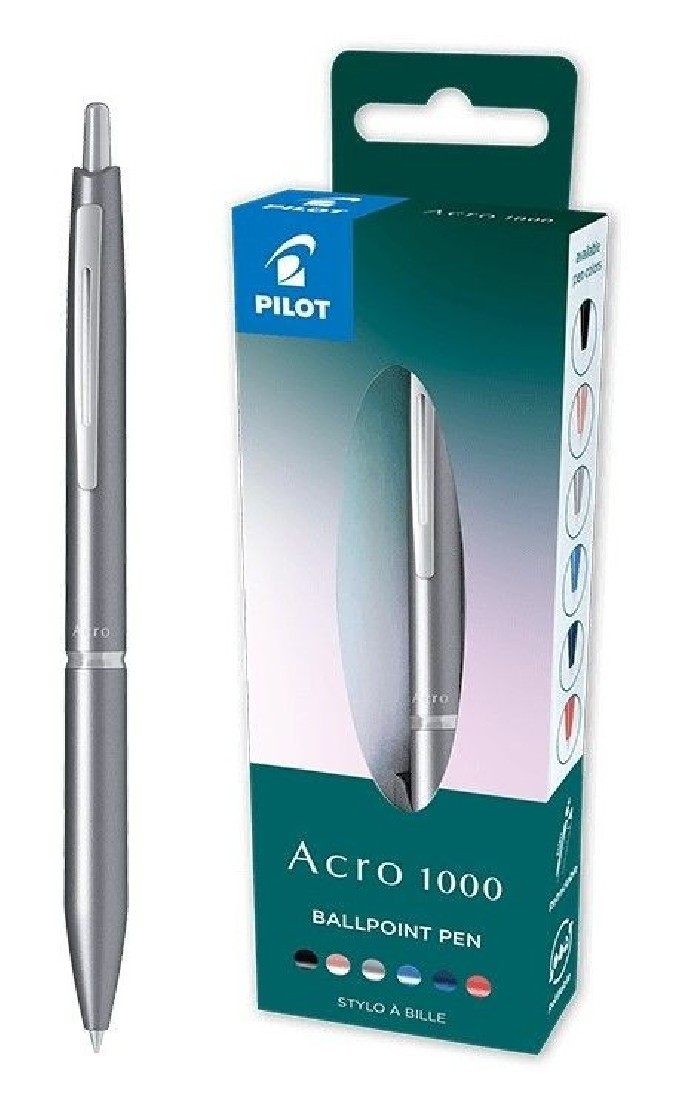 Pilot Acro 1000 Premium Silver 230.435921 Ballpen.